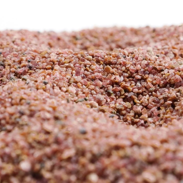 garnet sand blasting material